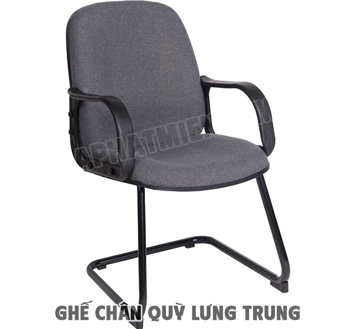 Ghế lưng trung bọc nỉ chân quỳ SL225S