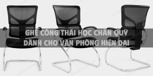 Ghế công thái học chân quỳ dành cho văn phòng hiện đại
