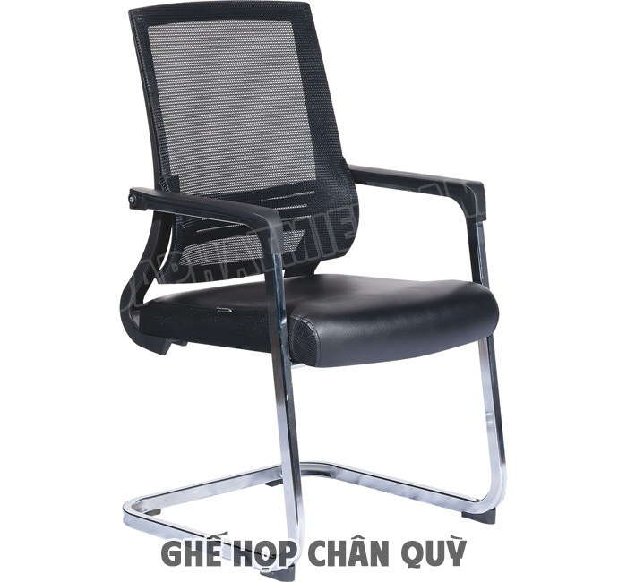 Ghế chân quỳ tựa lưới phòng họp GL423