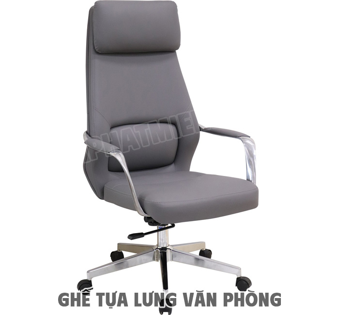 Ghế xoay văn phòng bọc da/ simili