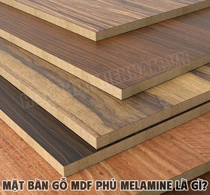 Ưu Điểm Của Mặt Bàn Gỗ MDF Phủ Melamine
