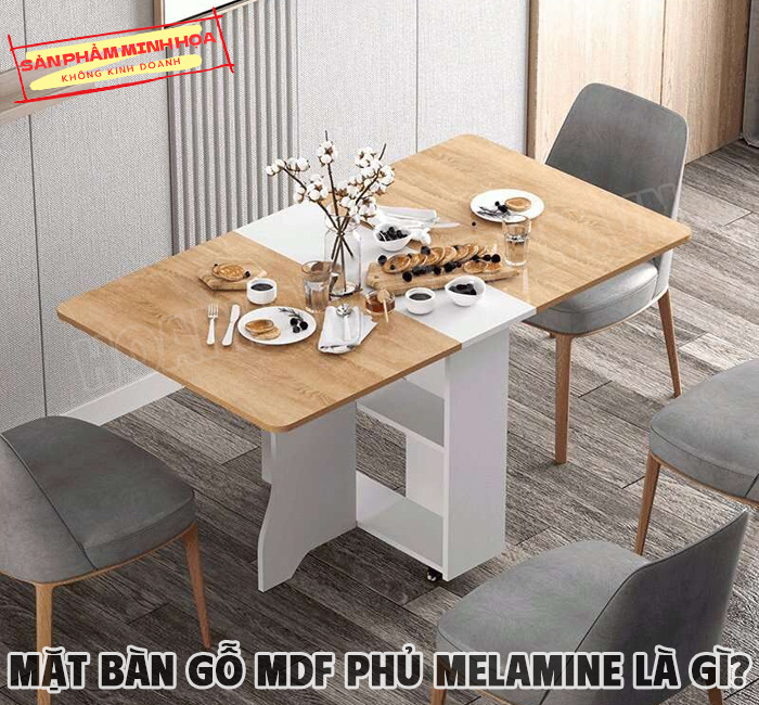 Ứng Dụng Của Mặt Bàn Gỗ MDF Phủ Melamine