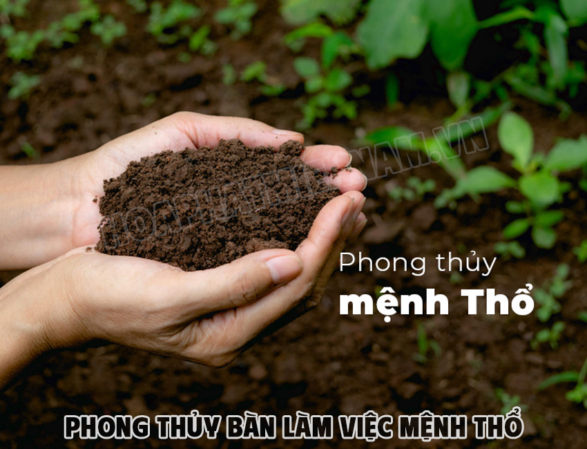 Phong thủy bàn làm việc mệnh Thổ gặp nhiều may mắn