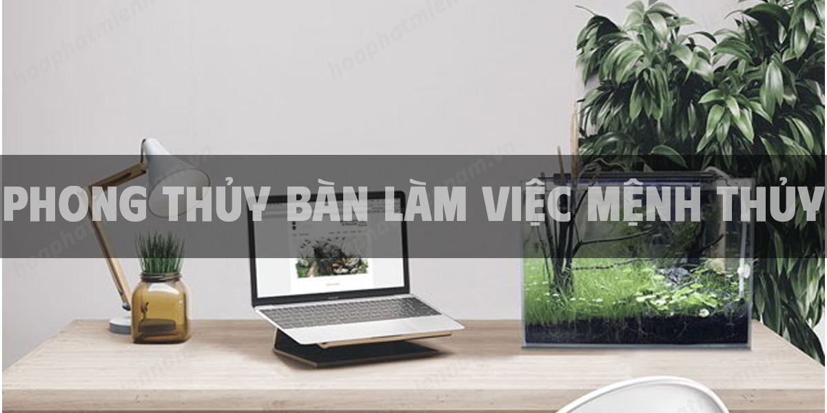 Phong thủy bàn làm việc mệnh Thủy