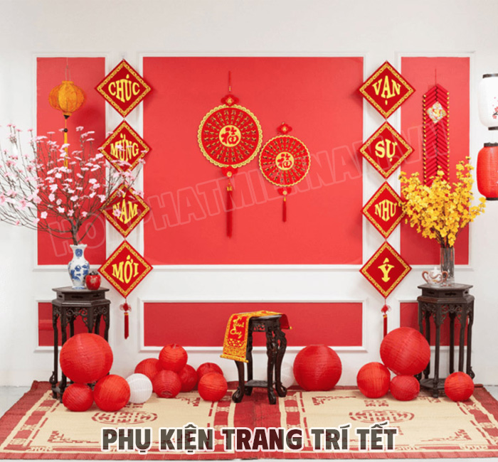 Xu hướng phụ kiện trang trí Tết được ưa chuộng năm nay
