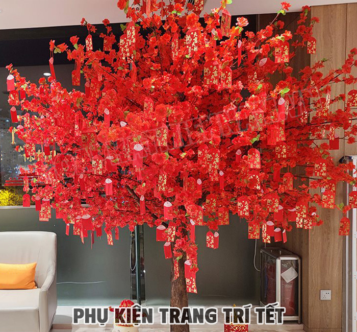 Bao lì xì và dây treo trang trí