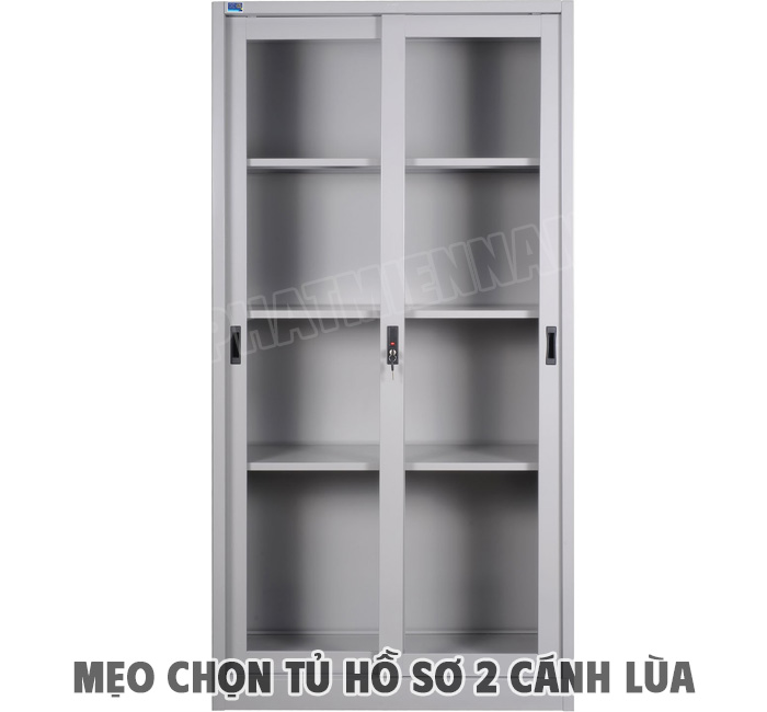 Phân Loại Tủ Hồ Sơ 2 Cánh Lùa