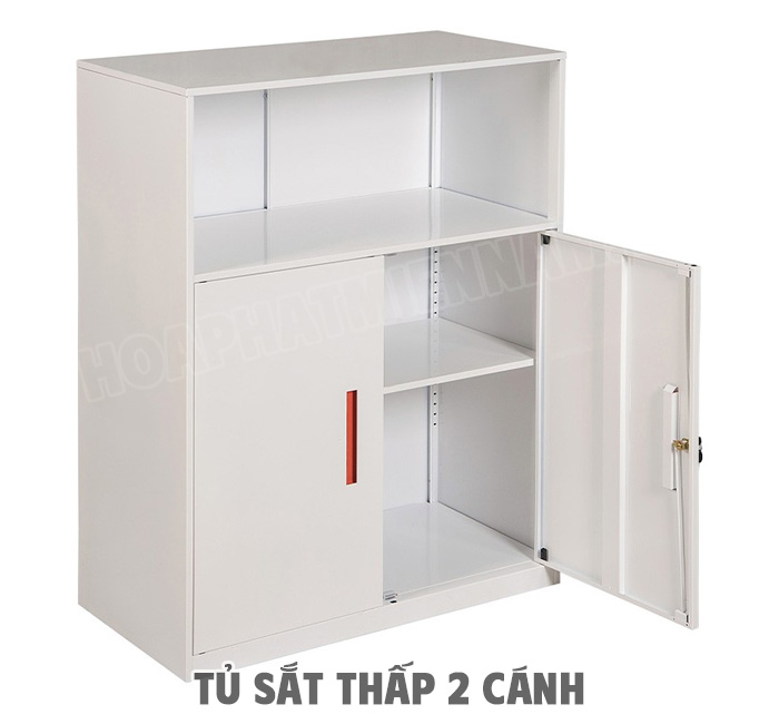 Cách chọn tủ sắt thấp 2 cánh cho văn phòng