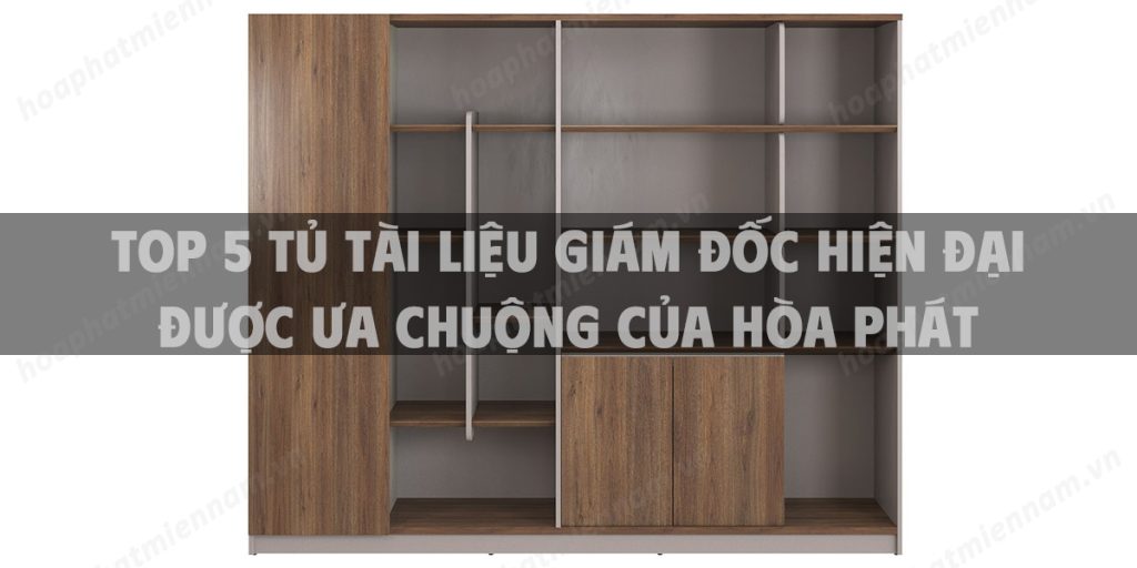Top 5 tủ tài liệu giám đốc hiện đại được ưa chuộng của Hòa Phát