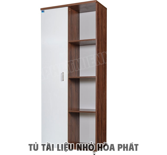 Tủ hồ sơ nhỏ một cánh có kệ LUX1960-2B1