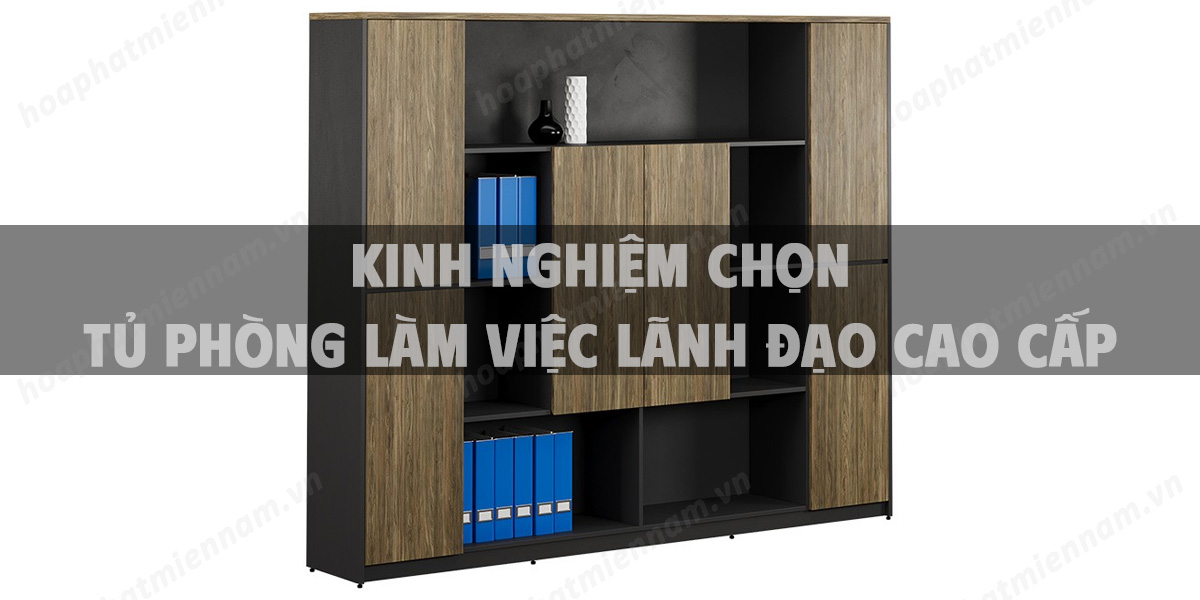 Kinh nghiệm chọn tủ phòng làm việc lãnh đạo cao cấp