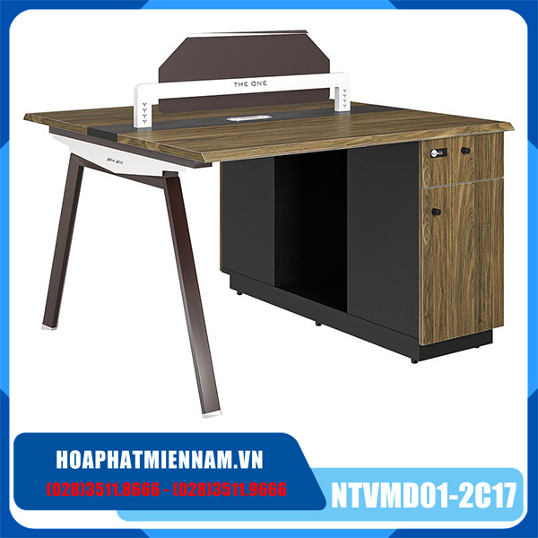Cụm bàn đôi Hòa Phát NTVMD01-2C17
