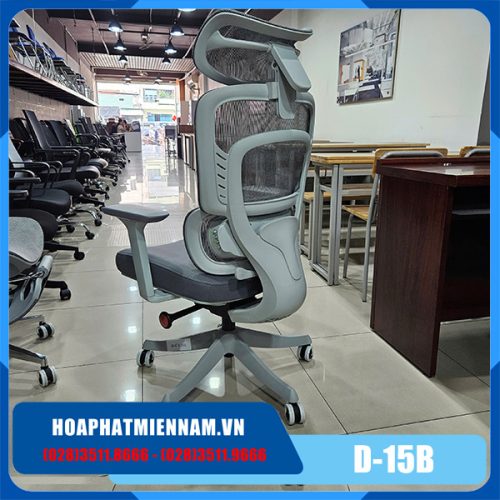 Ghế lưới lưng cao tựa massage D-15G
