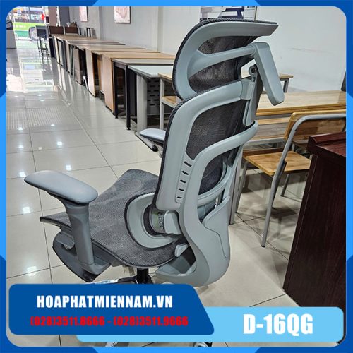 Ghế lưới ngả lưng văn phòng tựa có massage D-16QG