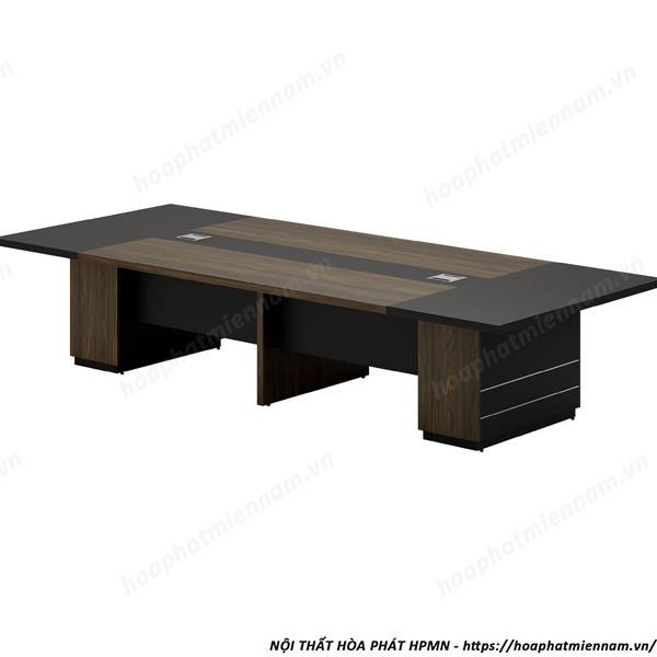 Bàn Họp Chữ Nhật Cỡ Lớn Có Hộp Kỹ Thuật LUXH3615