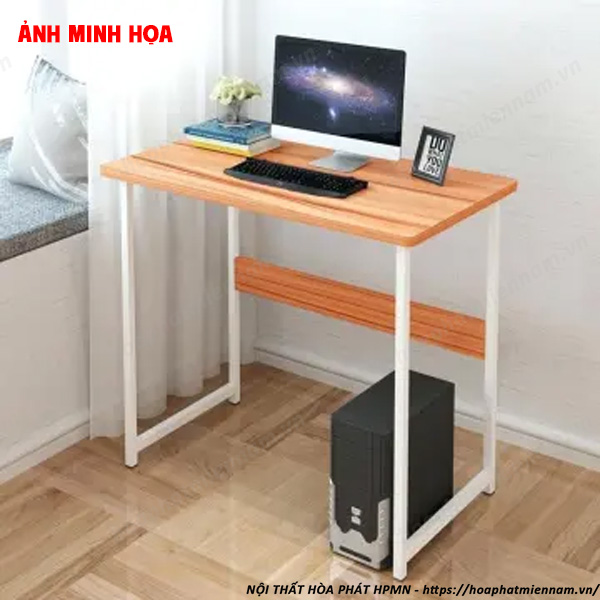 Bàn Làm Việc 80x60 Chân Sắt