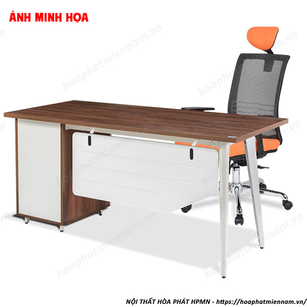 Bàn Làm Việc Chân Sắt Mặt Gỗ Có Hộc Là Gì?