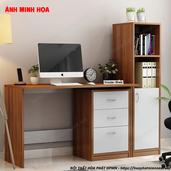 Bàn Làm Việc Cho Không Gian Nhỏ Có Tủ Là Gì?