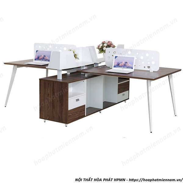 Cụm Bàn 4 Chỗ Có Tủ Phụ LUXMD03C10