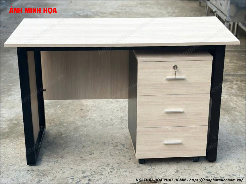 Bàn Làm Việc Có Tủ Đựng Hồ Sơ Di Động