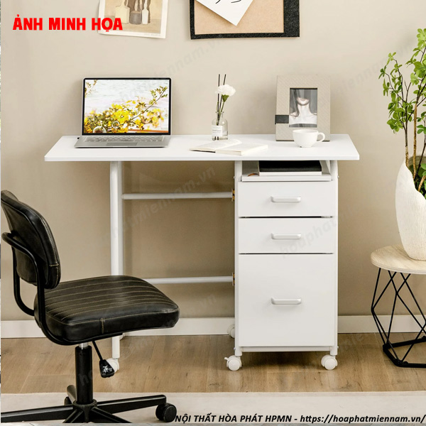Bàn Làm Việc Nhỏ Có Hộc Tủ Là Gì?