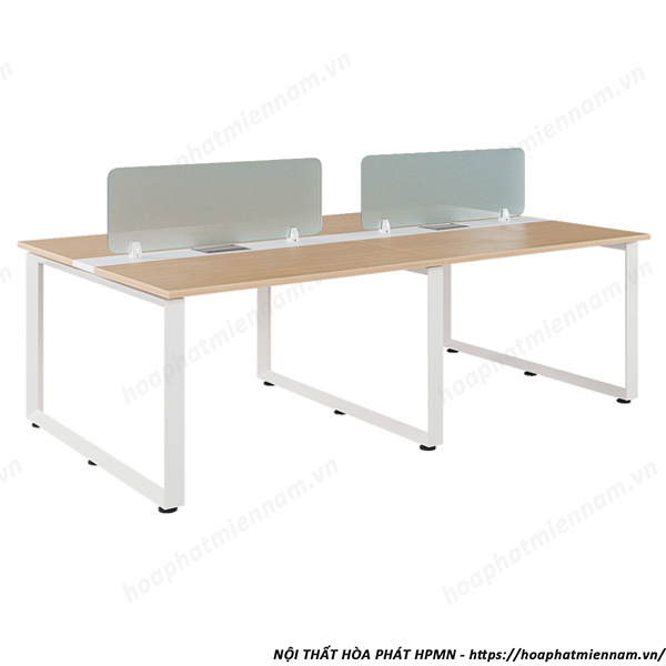 Module bàn làm việc 4 chỗ ngồi - Sự lựa chọn thông minh cho văn phòng hiện đại