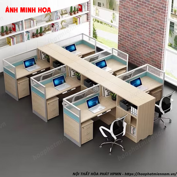 Câu hỏi thường gặp về cụm bàn làm việc 6 chỗ