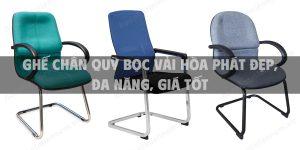 Ghế chân quỳ bọc vải Hòa Phát đẹp, đa năng, giá tốt