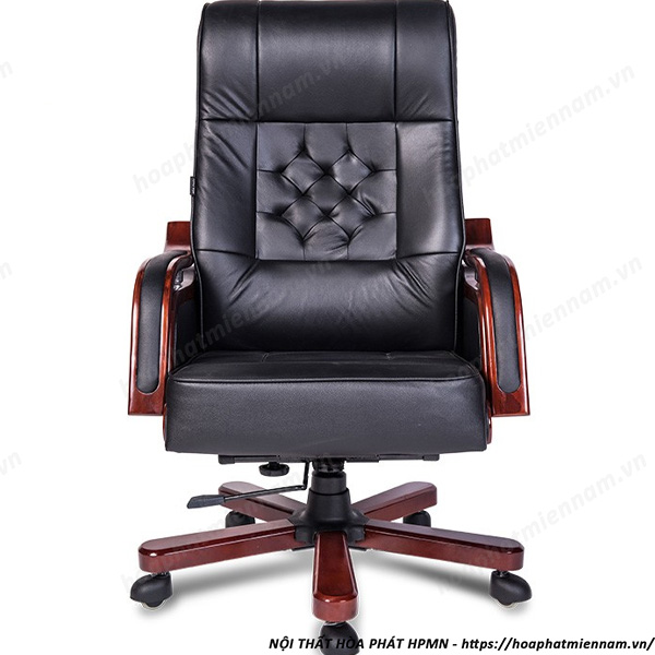 Ghế Xoay Lãnh Đạo Đệm Bọc Da Thật TQ09