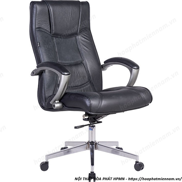 Ghế Da Lãnh Đạo Chân Thép Không Gỉ SG912