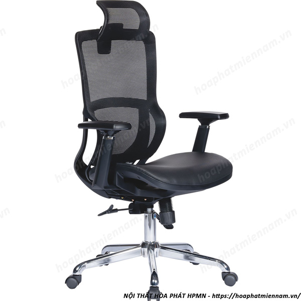 Ghế Lưới Tựa Lưng Cao Tay Nâng Hạ GLE07