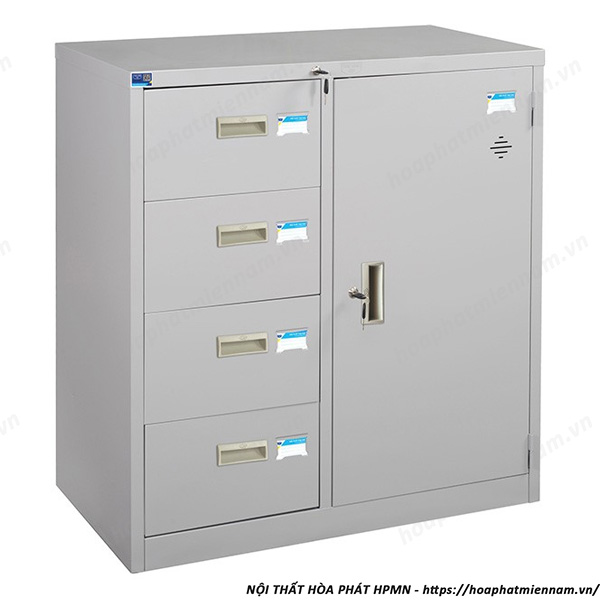 Tủ Sắt Đựng File Có Ngăn Kéo TU88-4D