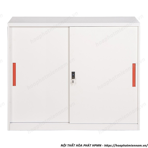 Tủ Sắt Thấp Cánh Lùa 2 Cánh TU118SD