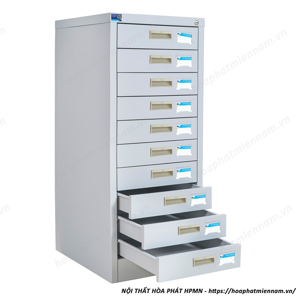 Tủ File Ngăn Kéo 10 Ngăn Hòa Phát TU10F