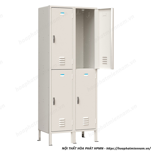 Tủ Locker Sắt 4 Khoang 2 Tầng TU992-2K