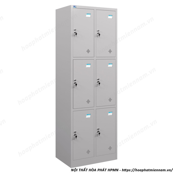Tủ Sắt Locker 6 Ngăn 3x2 TU983-2K