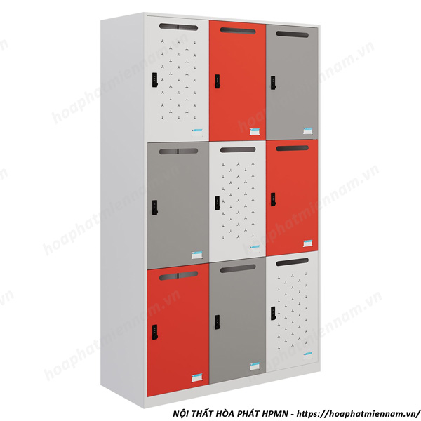 Tủ Locker Khóa Số 3 Tầng TU983-3KS