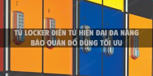 Tủ locker điện tử hiện đại đa năng bảo quản đồ dùng tối ưu