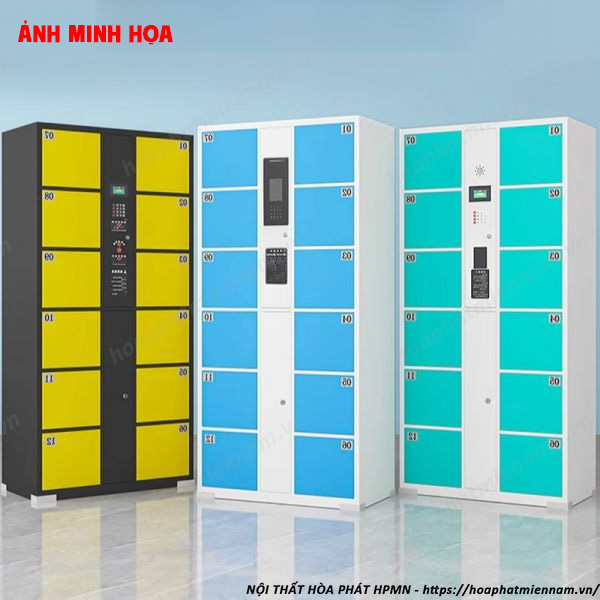 Phân Loại Tủ Locker Thẻ Từ