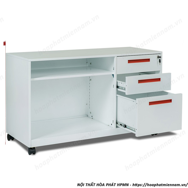 Tủ Phụ Bằng Sắt Có Bánh Xe TUTP01D