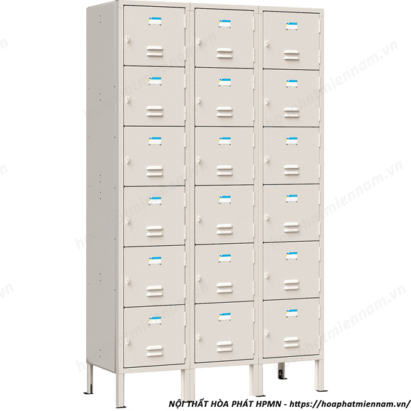 Tủ sắt locker chia 18 ô TU996-3K