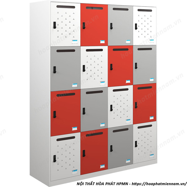 Tủ locker khóa số chia ô TU984-4KS