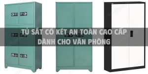 Tủ sắt có két an toàn cao cấp dành cho văn phòng