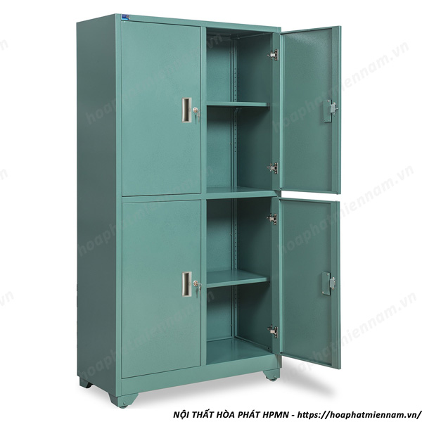 Tủ hồ sơ sắt dày 4 khoang cánh mở TU09K4B