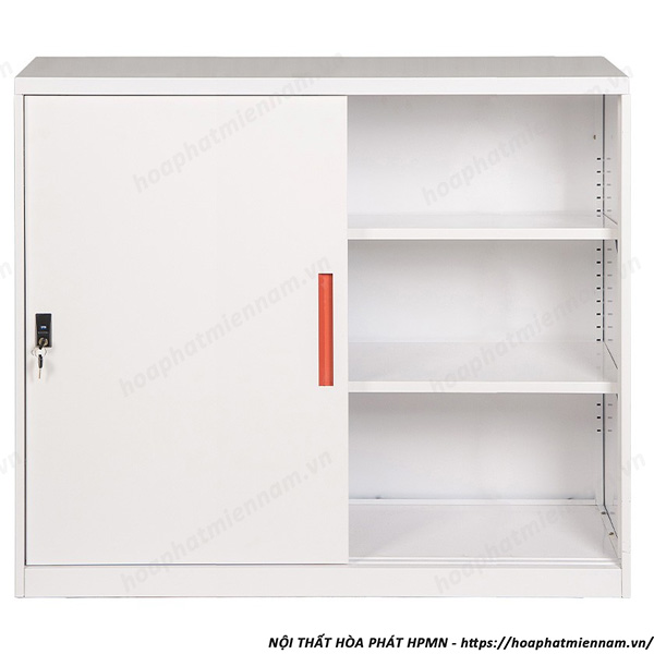 Tủ sắt thấp cánh lùa 1m2 TU118SD