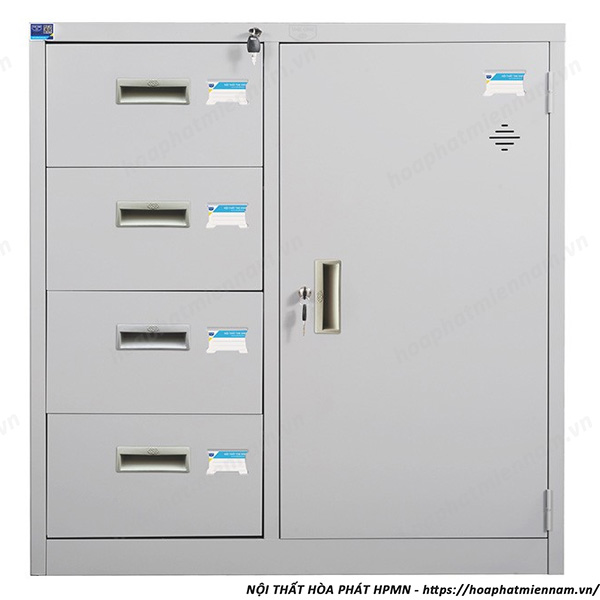 Tủ Sắt Đựng File Có Ngăn Kéo TU88-4D