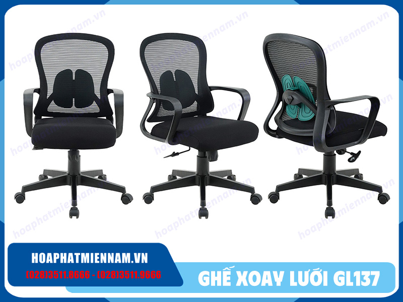 Ghế xoay lưới văn phòng GL137