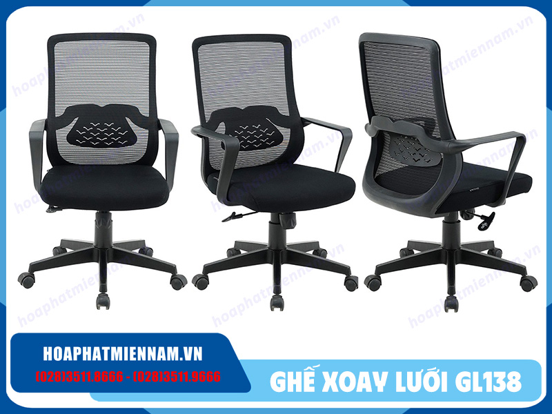 Ghế xoay lưới lưng trung GL138