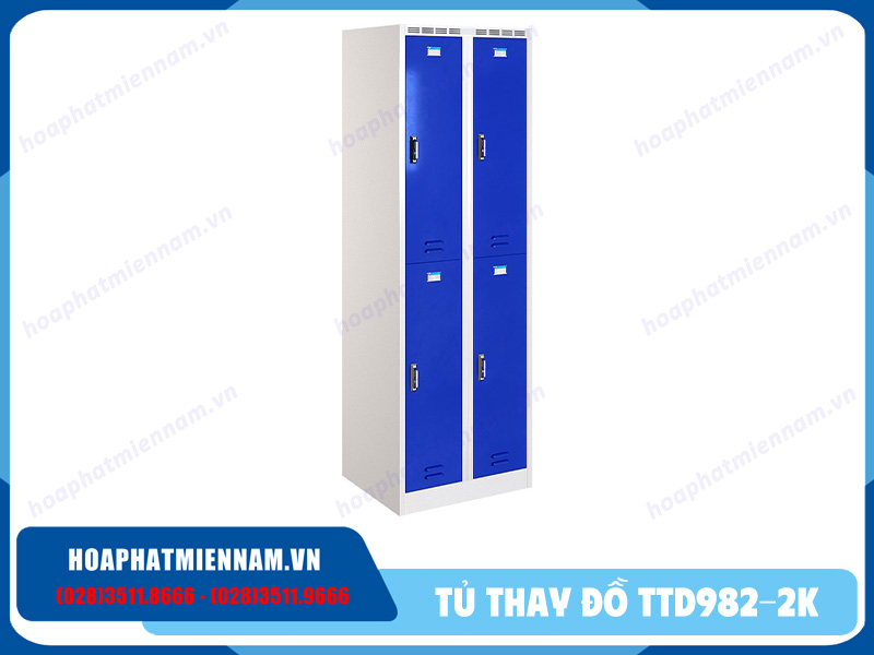 Tủ sắt locker TTD982-2K