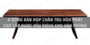 5 chiếc bàn họp hình chữ nhật Hòa Phát giá tốt thiết kế đẹp cho phòng họp doanh nghiệp